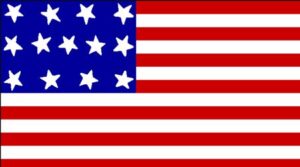 egy amerikai zászló, rajta csillagokkal